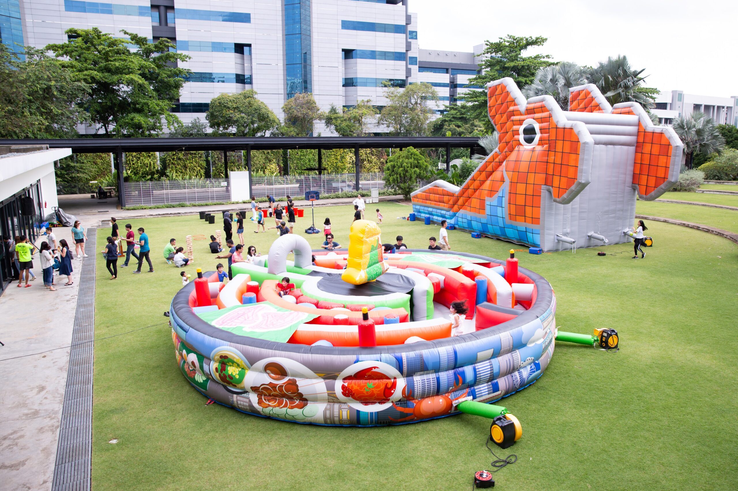 Corporate gala dinner event setup Singapore by Get Out Events