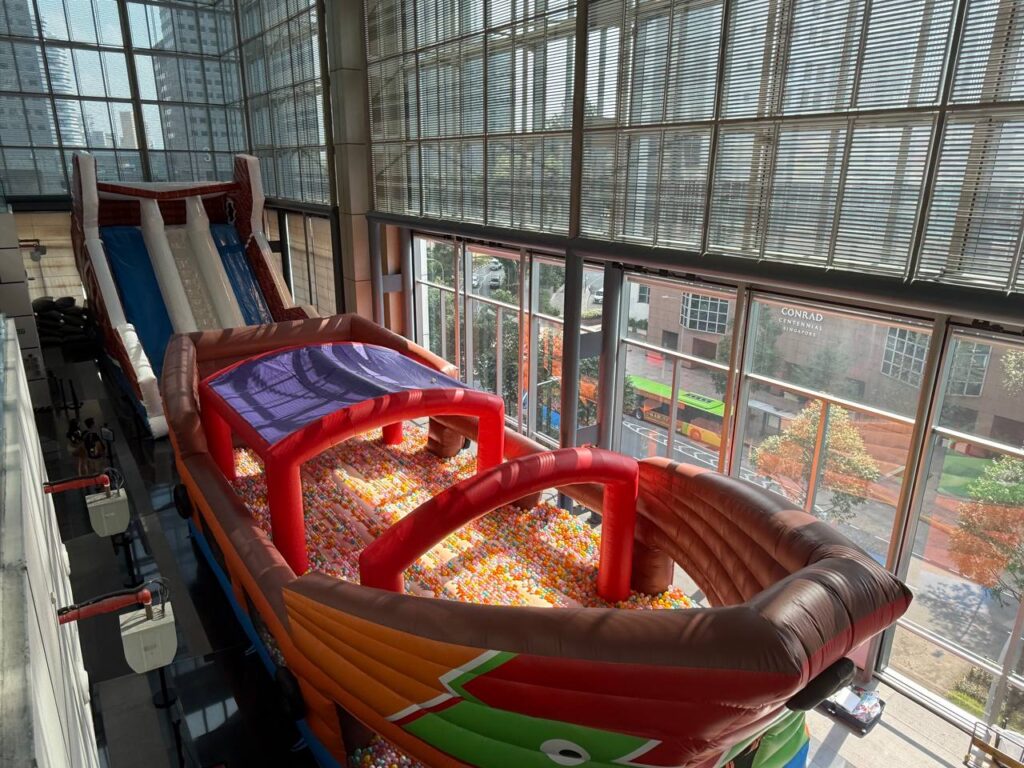 Airpark giant inflatable playground Singapore