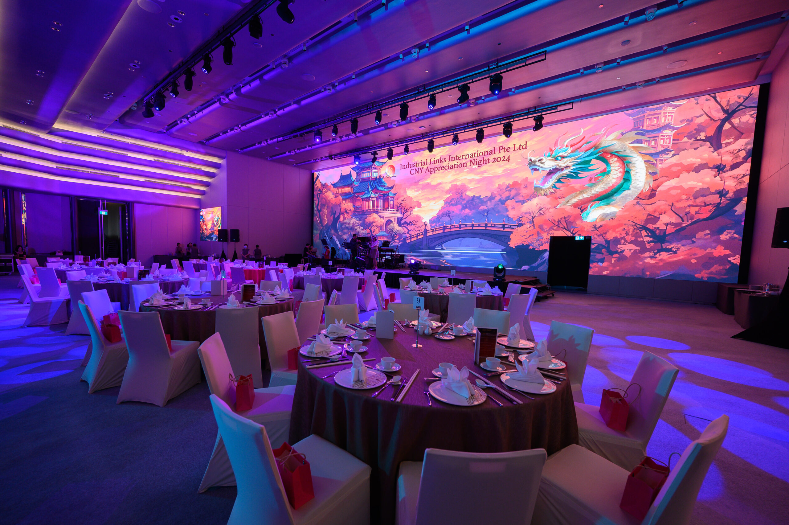 Industrial Link CNY celebration 2024 Singapore