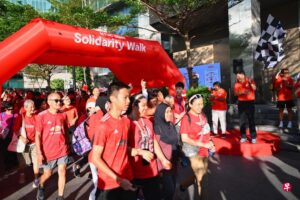 Corporate walking event Singapore
