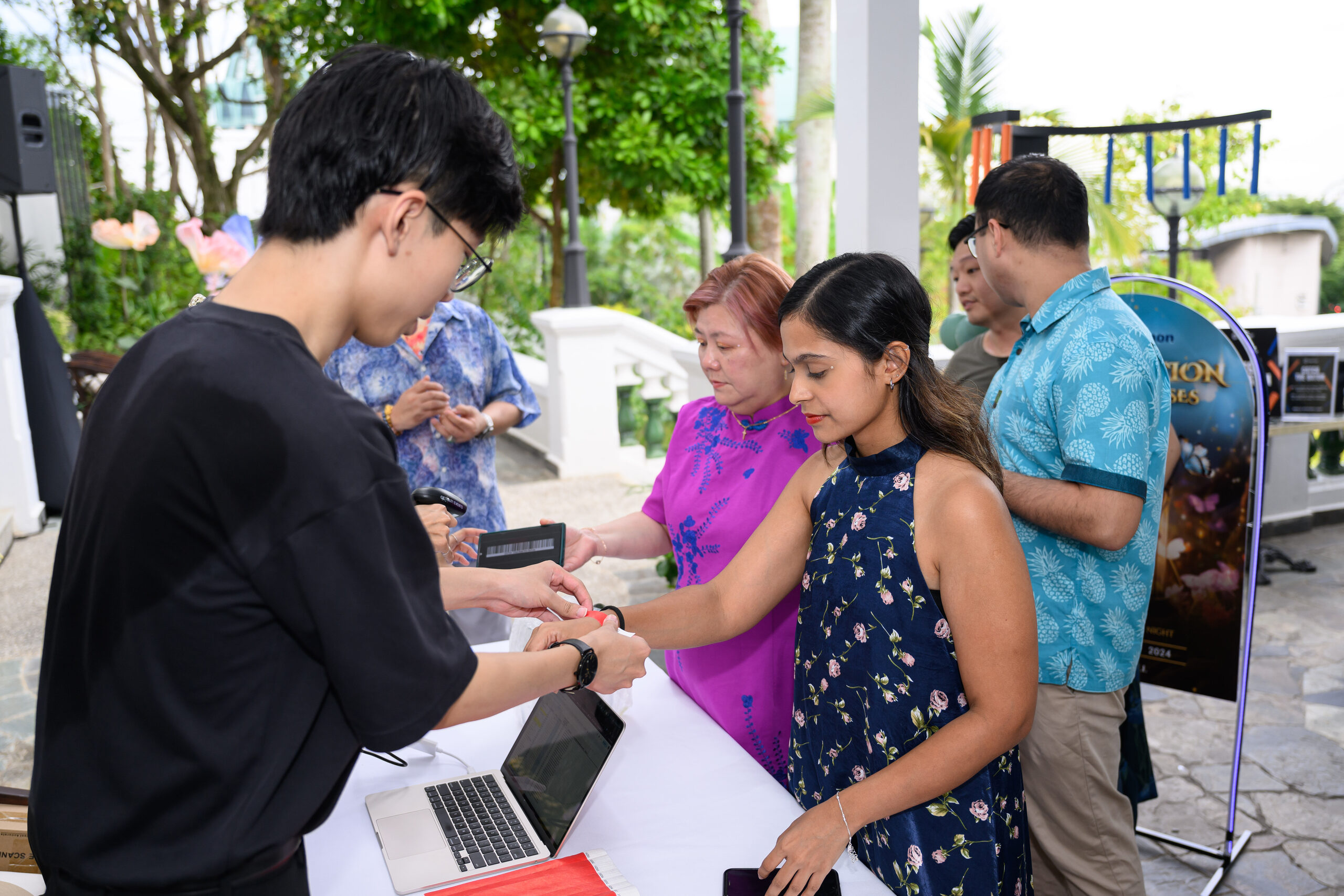 Corporate dinner and dance event in Singapore