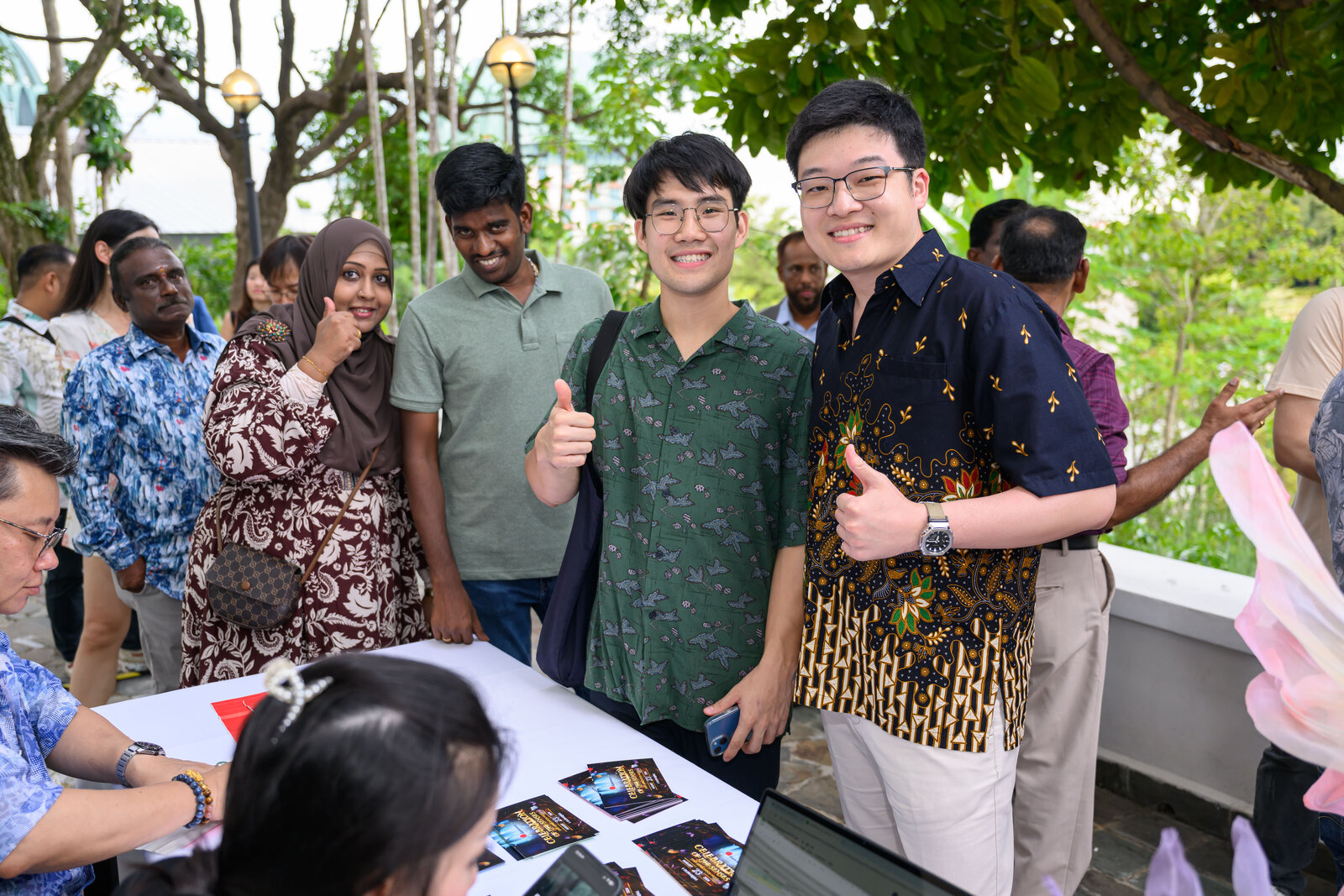 Guests celebrating at a corporate dinner and dance
